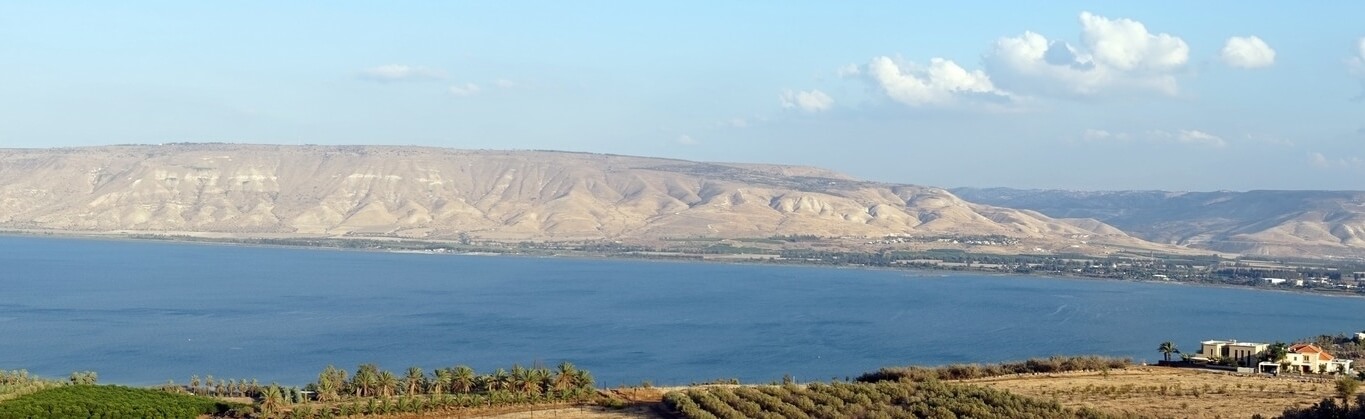 the Sea of Galilee